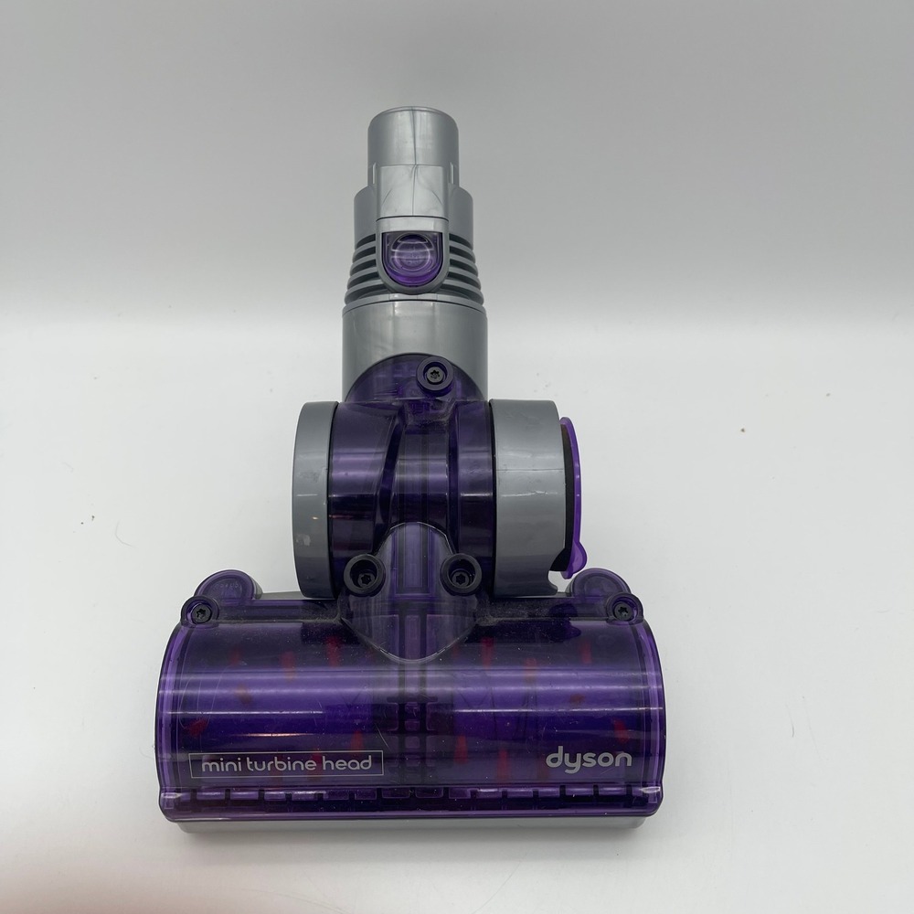 Dyson Mini Turbine Head Vacuum Attachment Tool Purple Silver 915022-03 Pet Hair